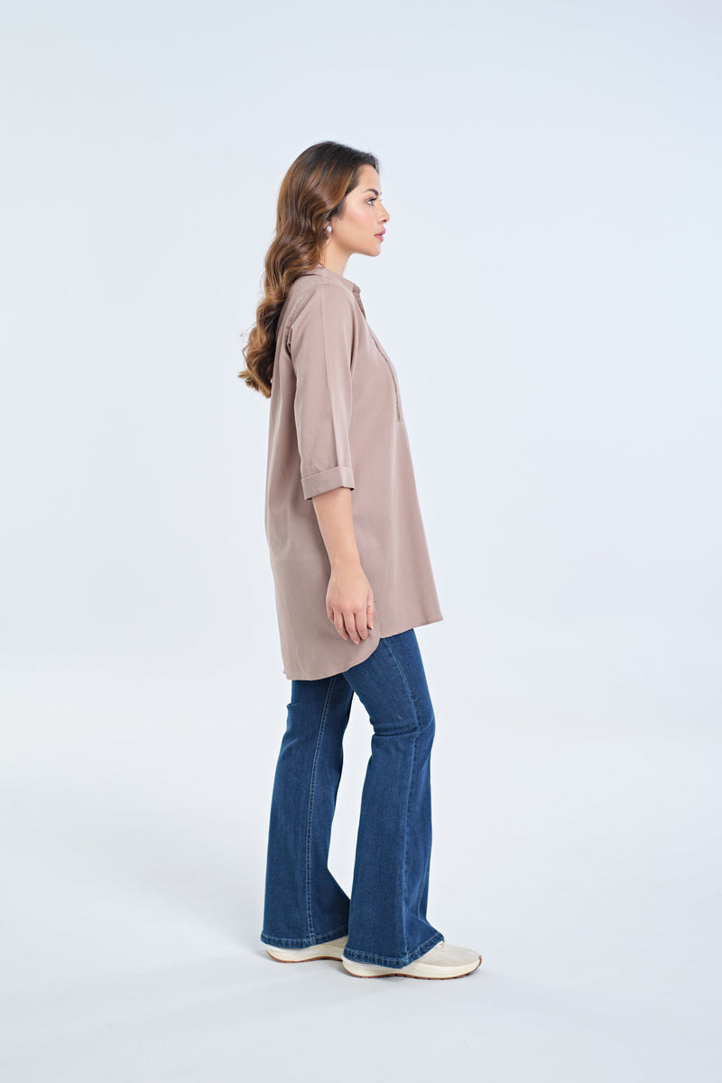 Women Plain Mid-Length Top - Engine - Buy Now