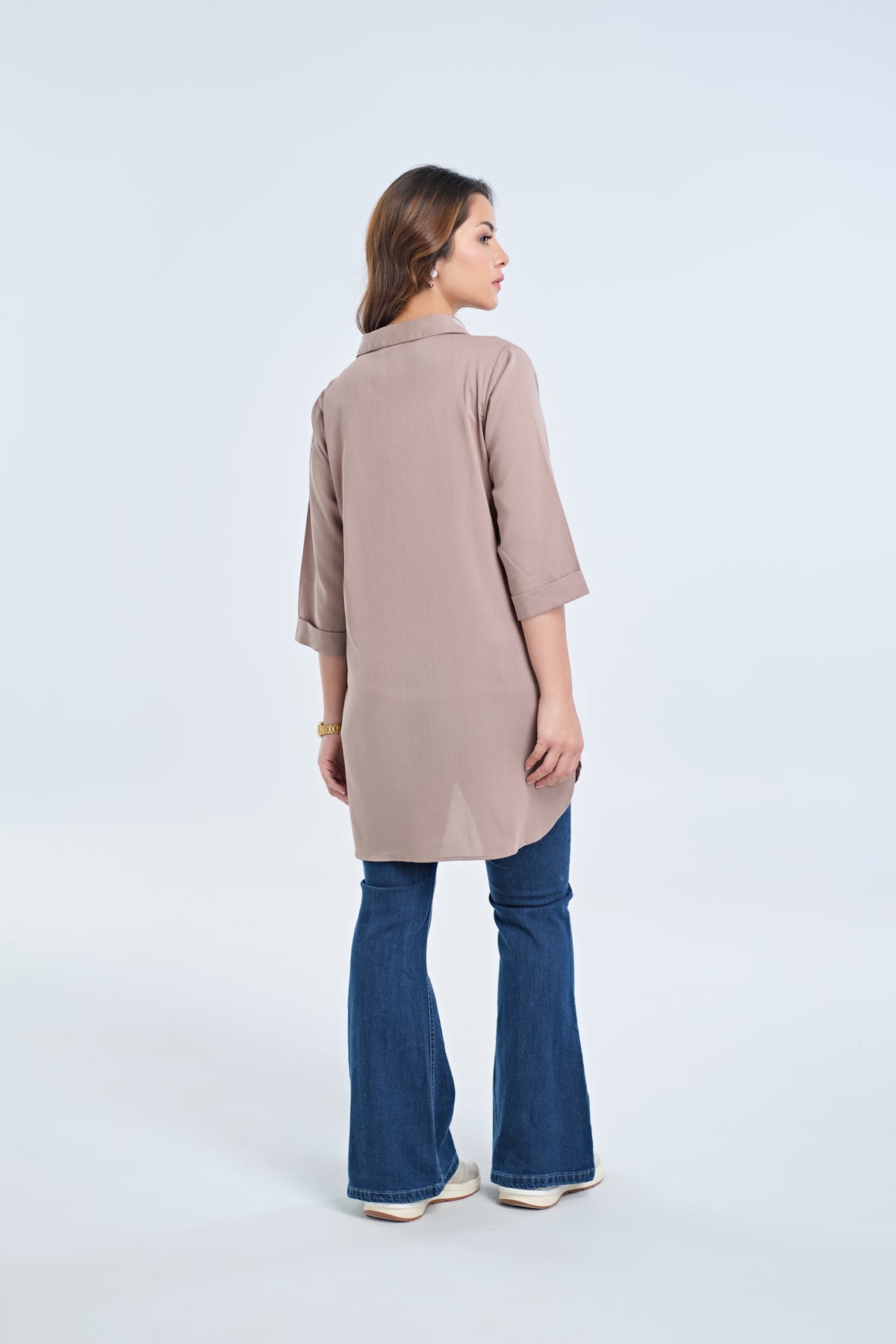 Women Plain Mid-Length Top - Engine - Buy Now