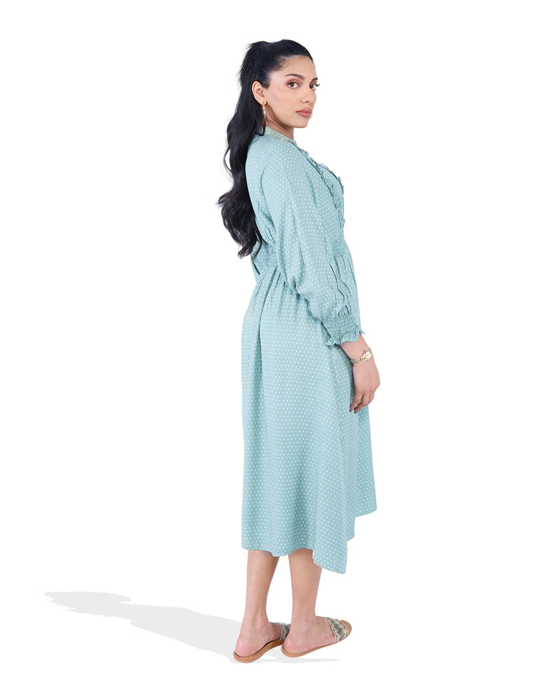 Women Polka Dots Dress - Engine - Buy Now