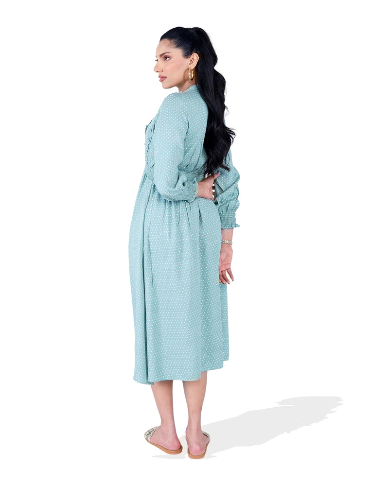 Women Polka Dots Dress - Engine - Buy Now