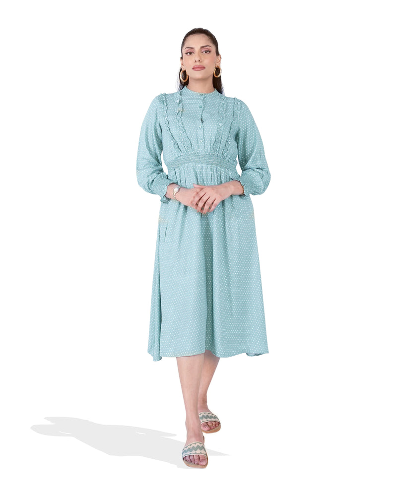 Women Polka Dots Dress - Engine - Buy Now