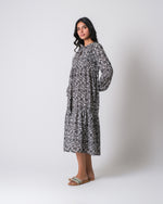 Women Printed Long Tier Dress - Engine - Buy Now