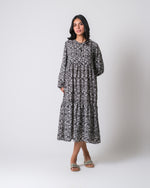 Women Printed Long Tier Dress - Engine - Buy Now