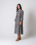 Women Printed Long Tier Dress - Engine - Buy Now