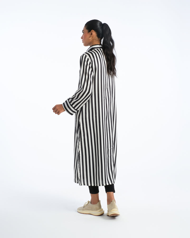 Women Striped Button-Down Dress - Engine - Buy Now