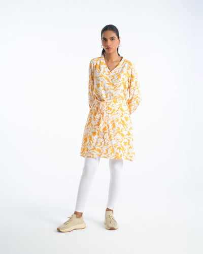 Women Printed Mid-Length Top