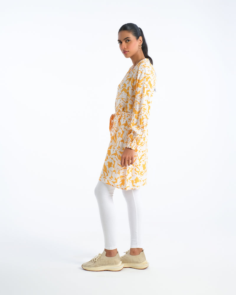 Women Printed Mid-Length Top - Engine - Buy Now