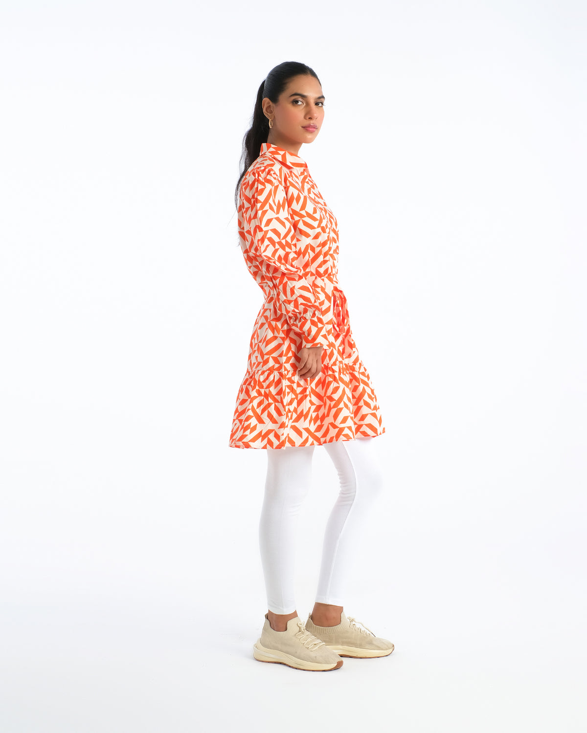 Women Printed Mid-Length Top - Engine - Buy Now
