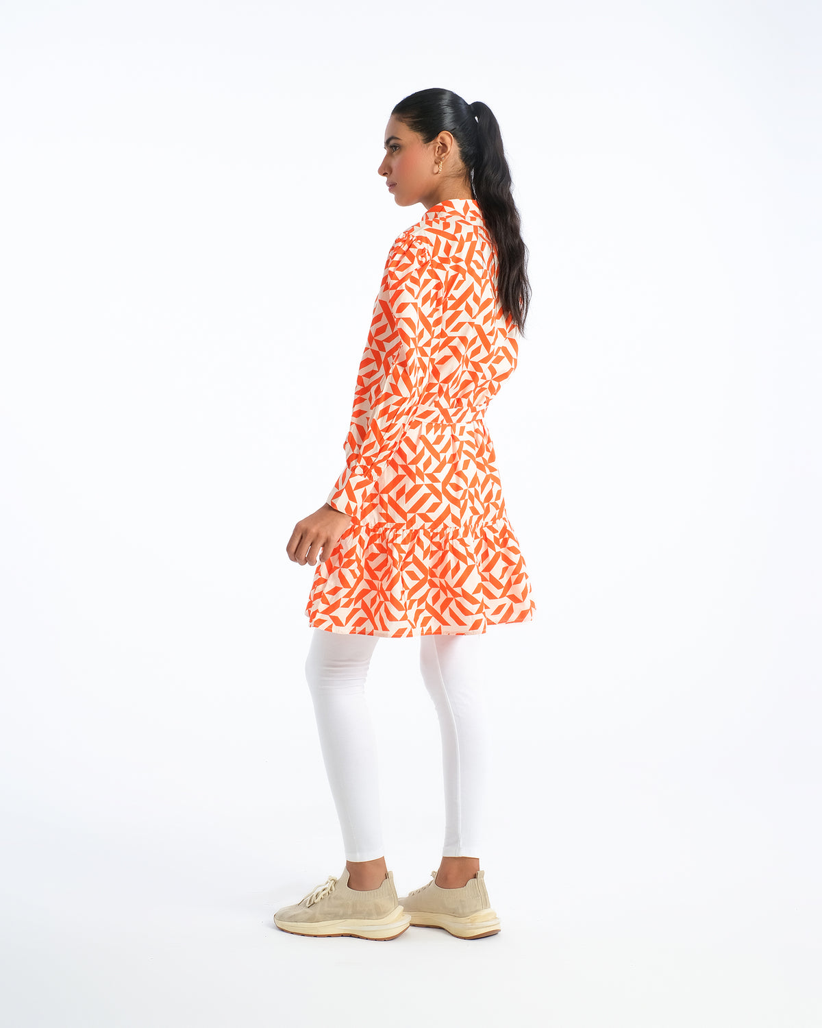 Women Printed Mid-Length Top - Engine - Buy Now