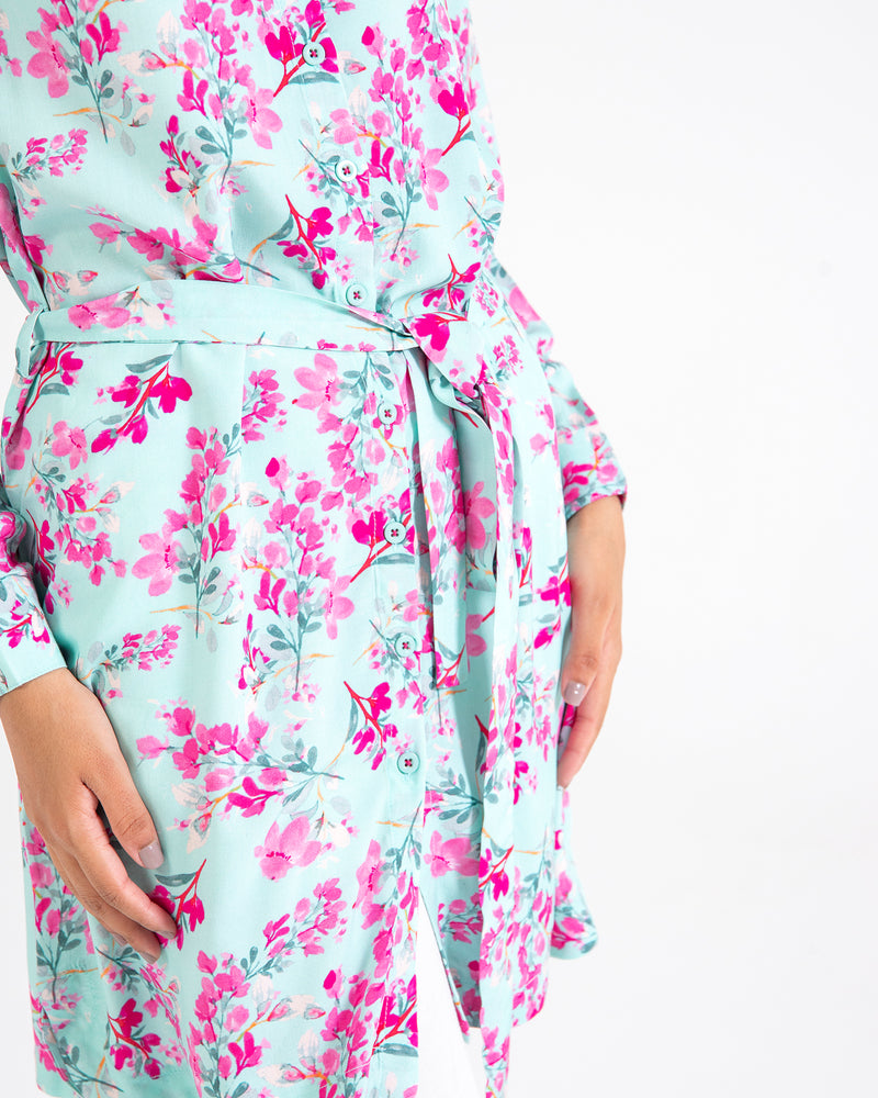 Women Printed Mid-Length Top - Engine - Buy Now