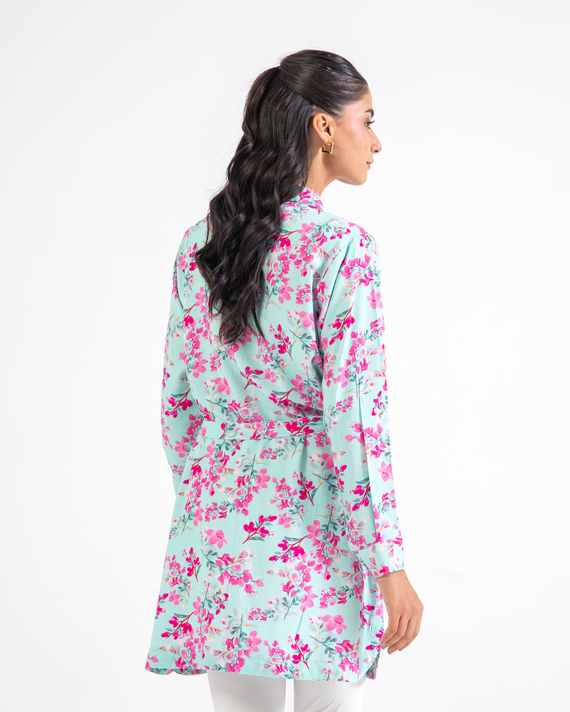 Women Printed Mid-Length Top - Engine - Buy Now