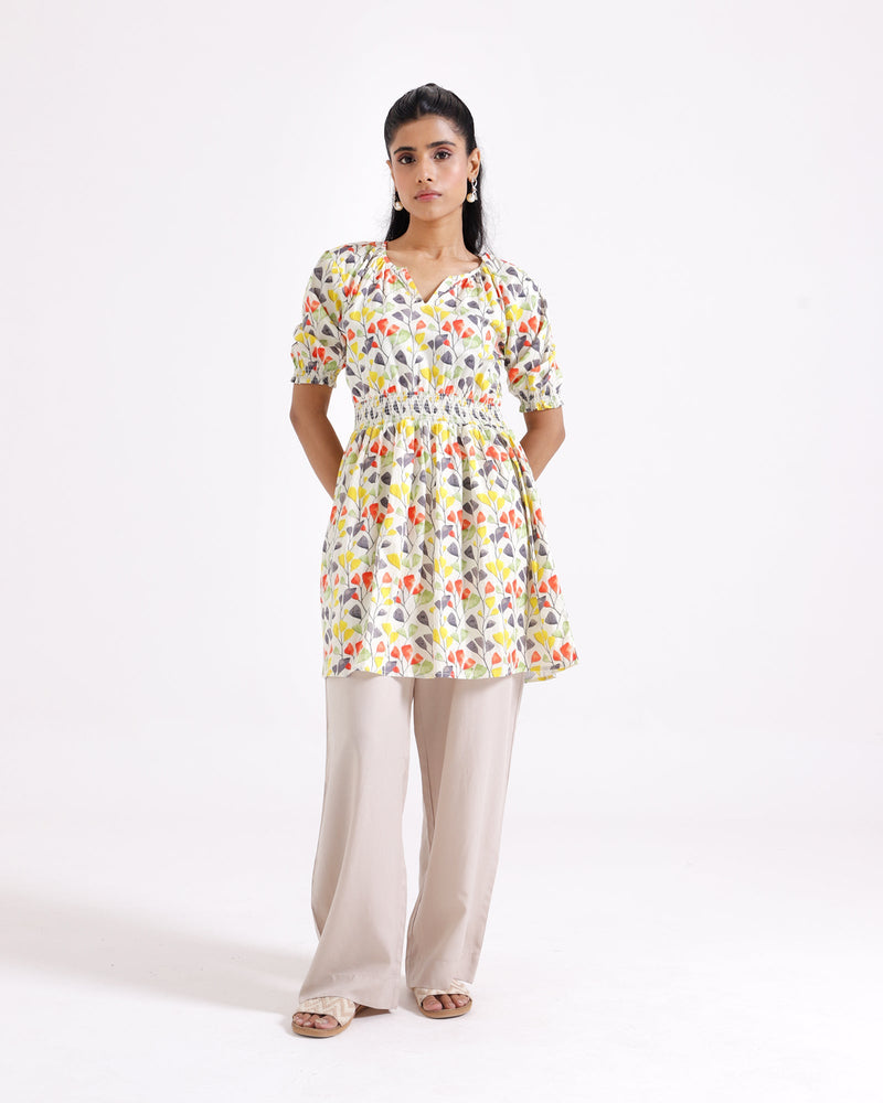 Women Printed Mid-Length Top - Engine - Buy Now