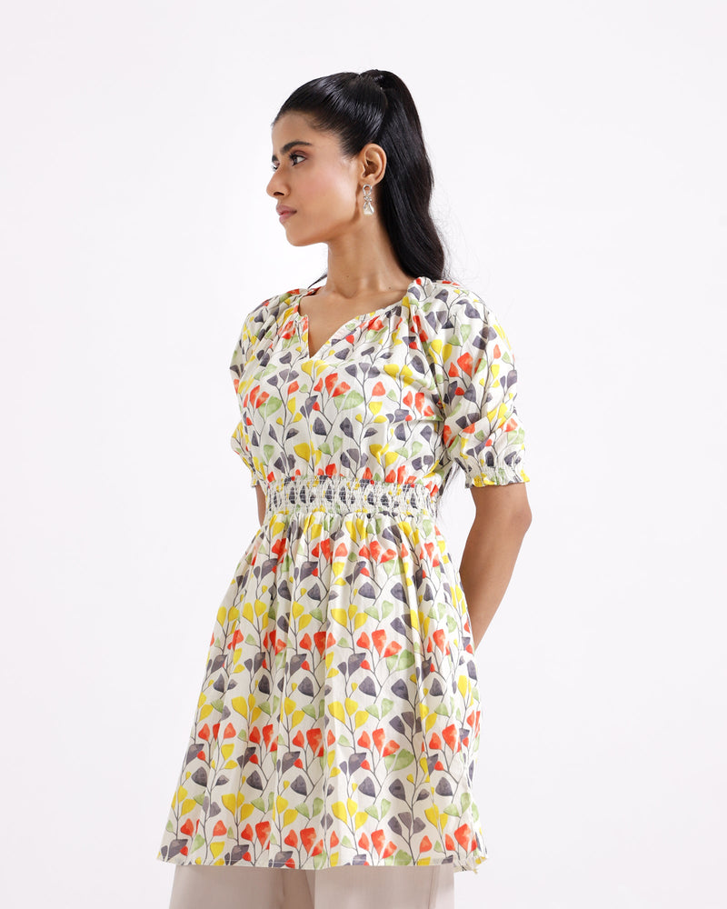 Women Printed Mid-Length Top - Engine - Buy Now