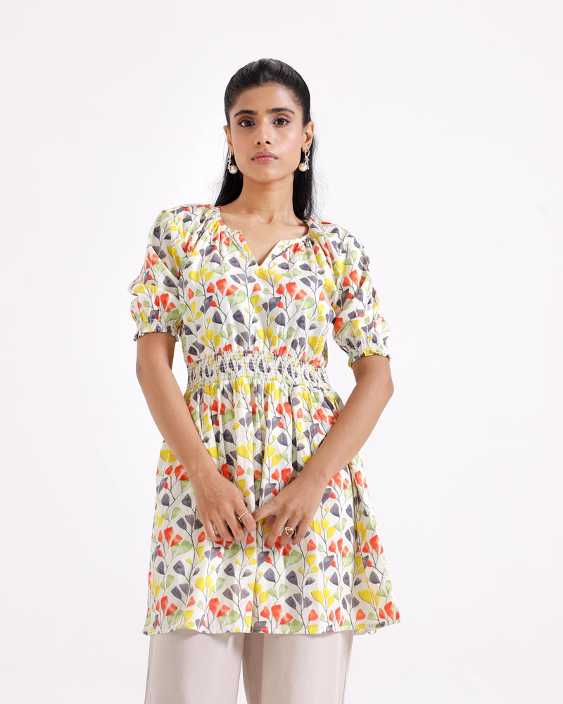 Women Printed Mid-Length Top - Engine - Buy Now