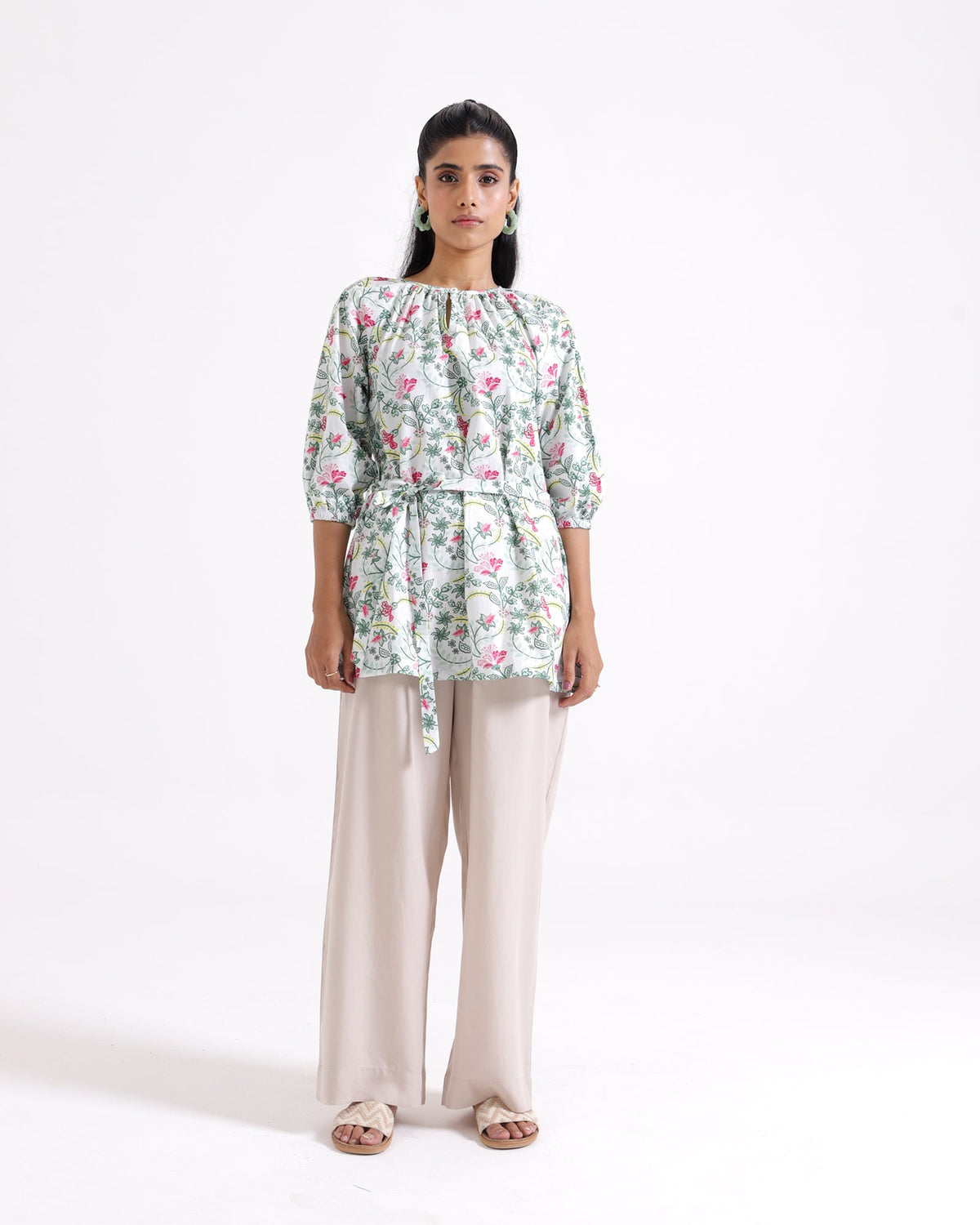 Women Printed Mid-Length Top - Engine - Buy Now