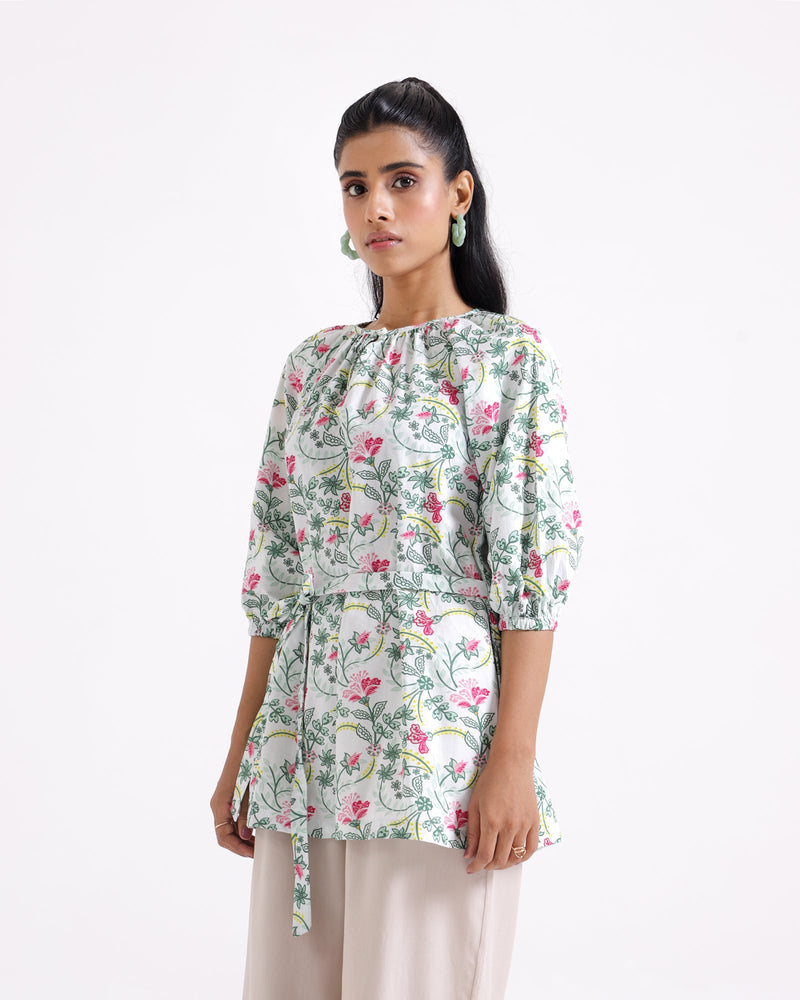 Women Printed Mid-Length Top - Engine - Buy Now