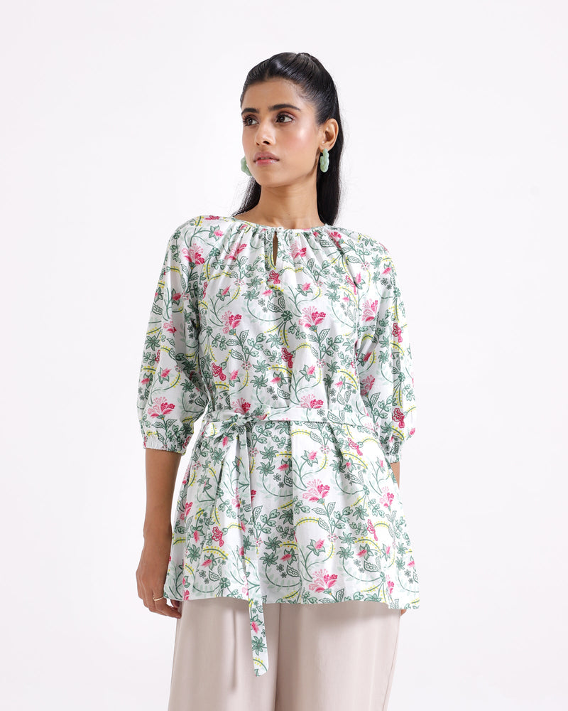 Women Printed Mid-Length Top - Engine - Buy Now