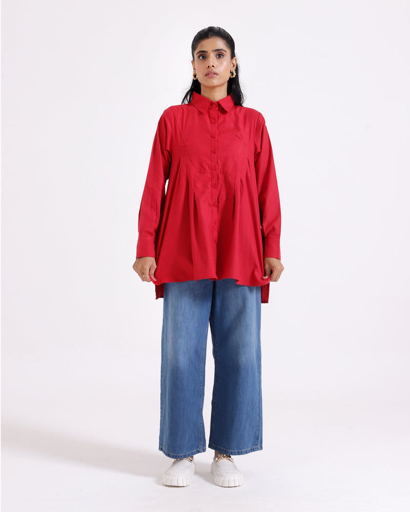 Women Fashion Mid-Length Top - Engine - Buy Now