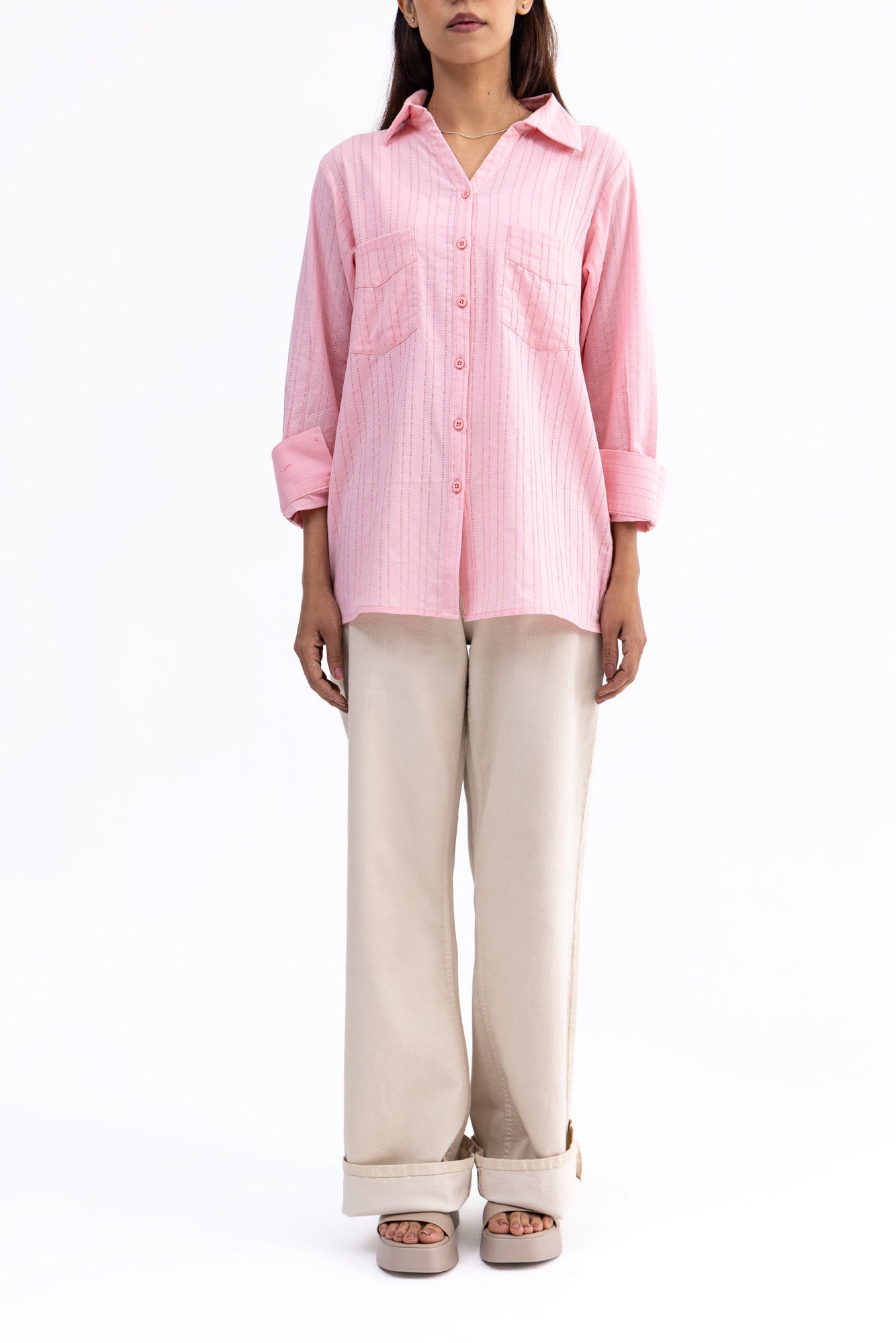 engine Women Top LO5021-00L-PNK Factory Sale Clothing