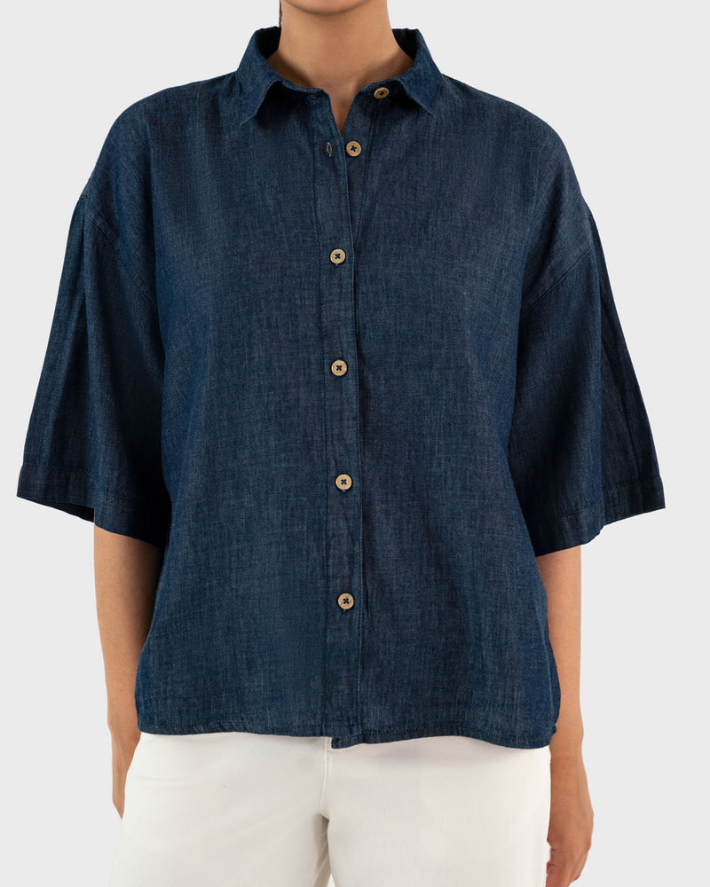 Women Button Down Top - Engine - Buy Now