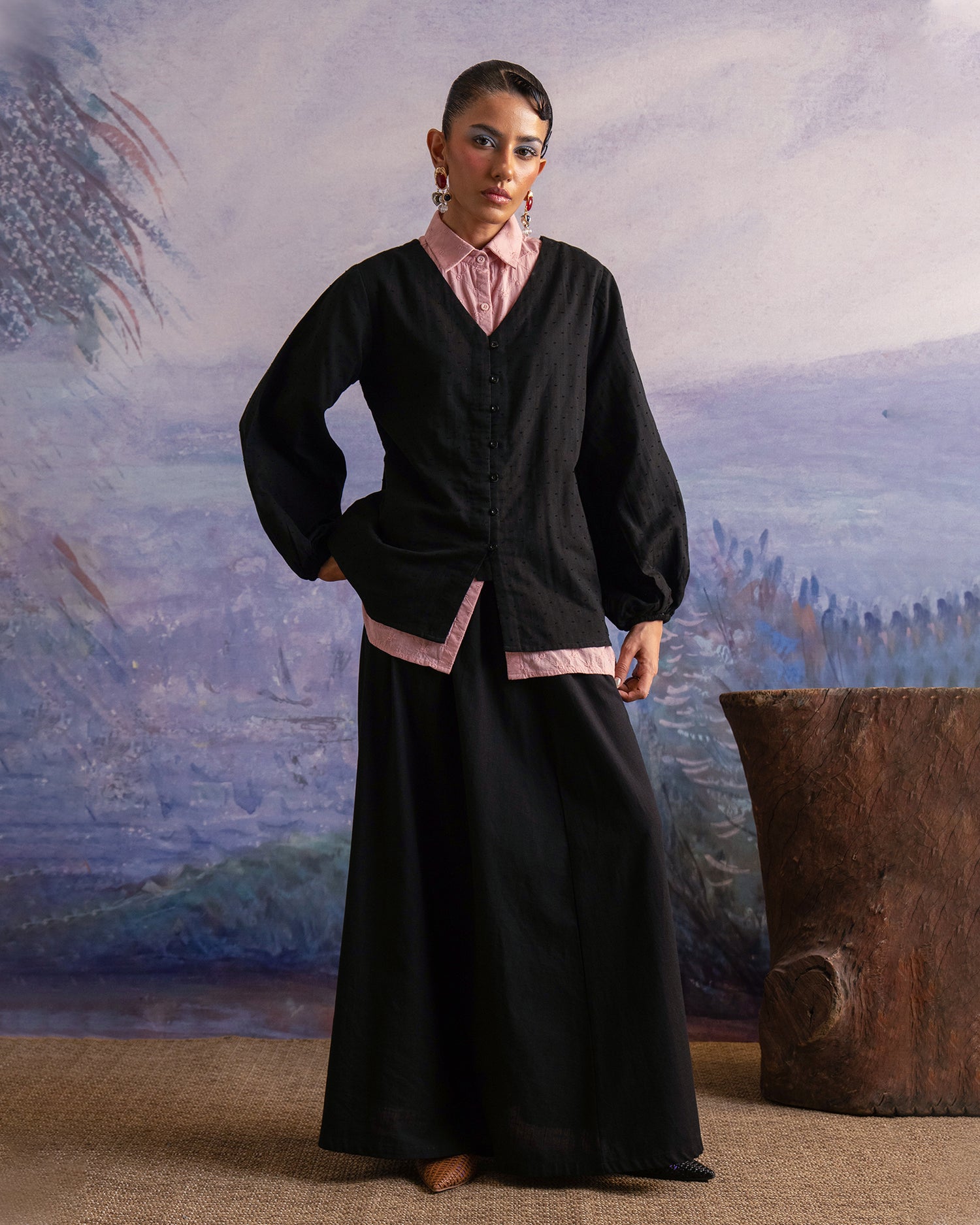 Women Button Down Top - Engine - Buy Now