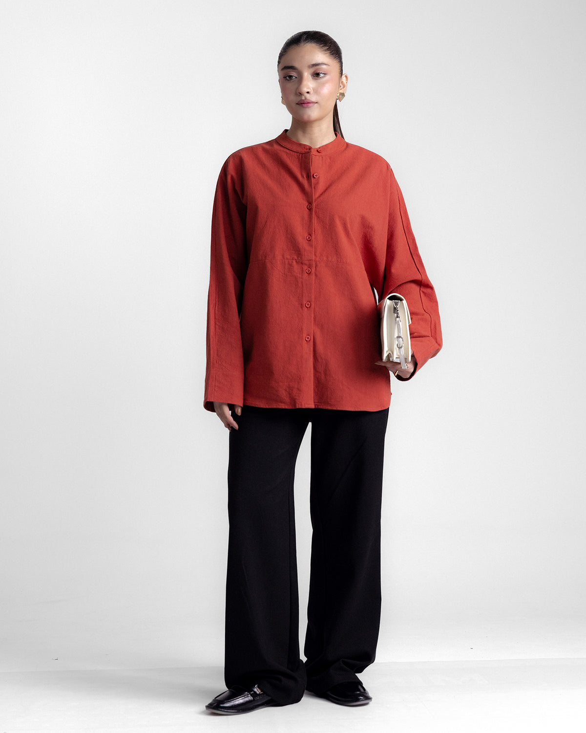 Women Button Down Top