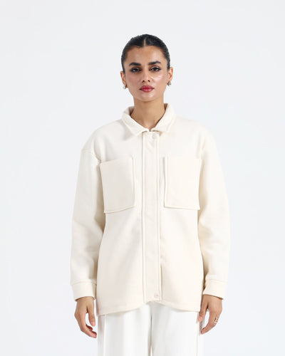 Women Basic Zip Thru Upper