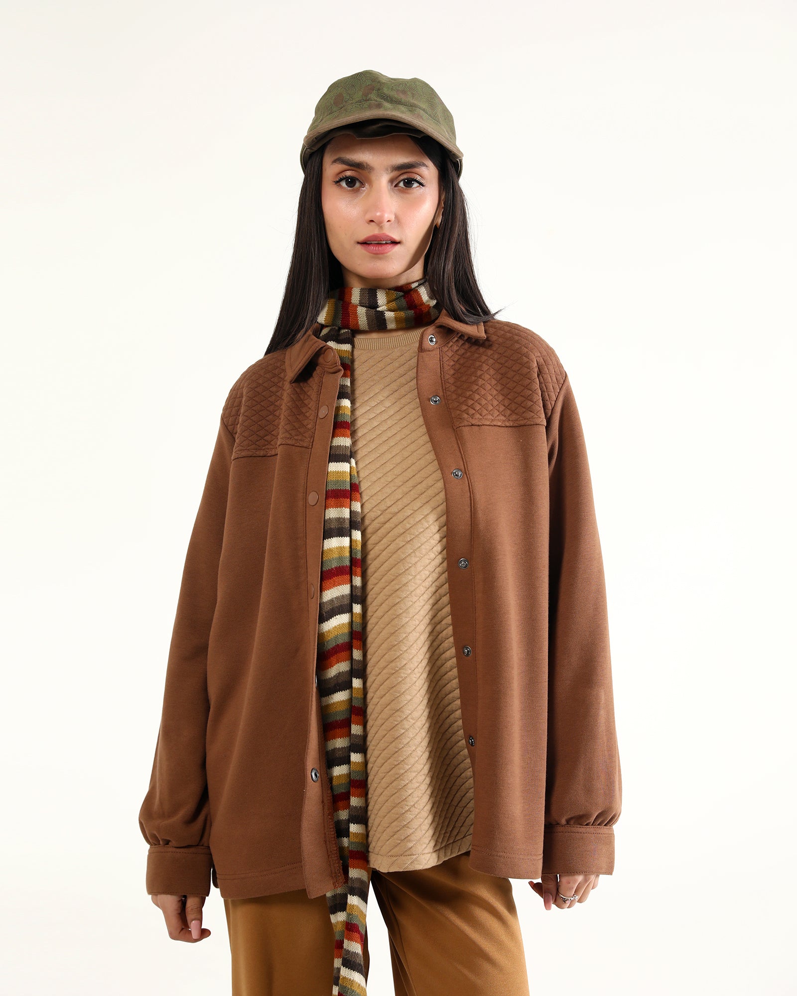 Women Basic Button Down Upper