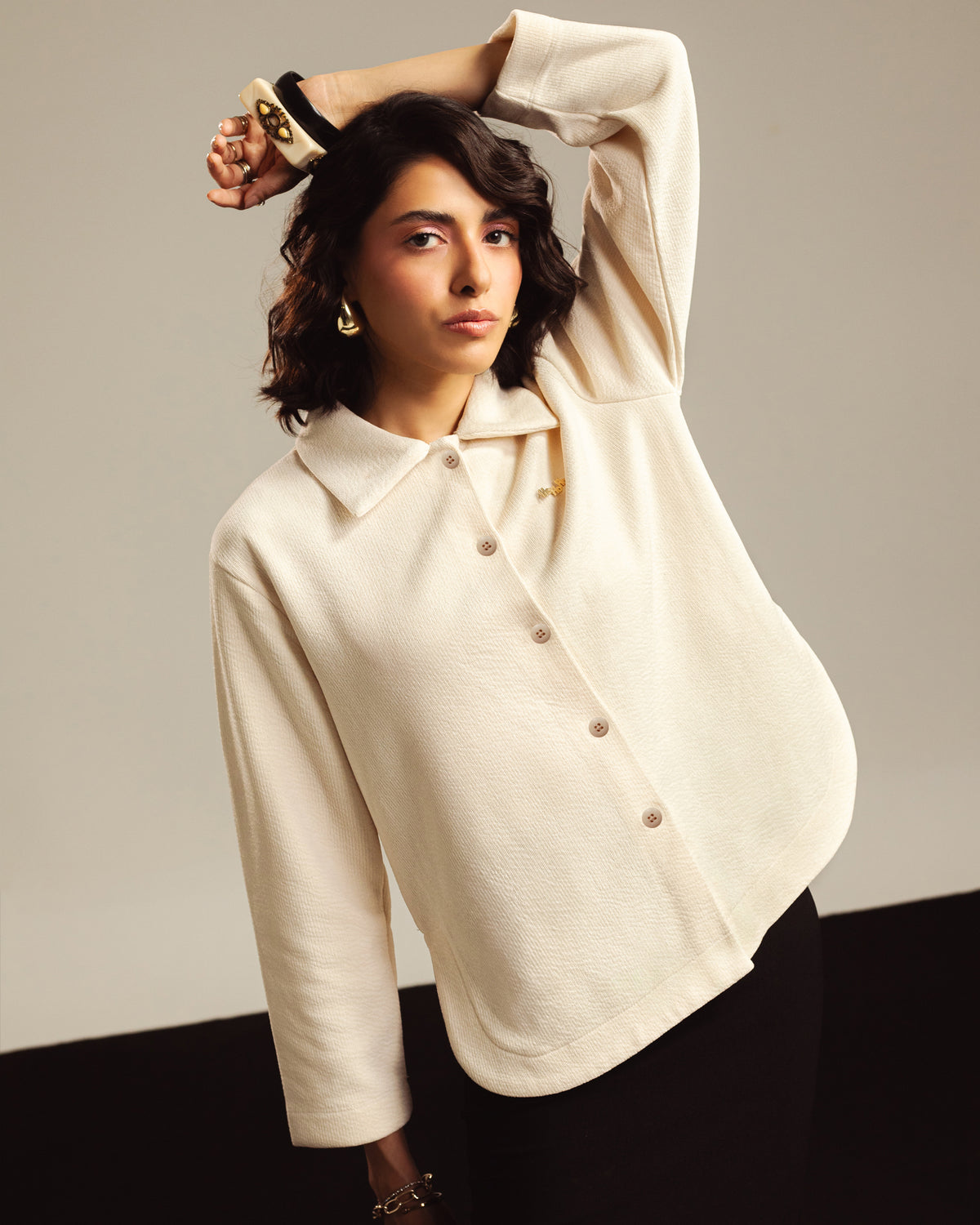 Women Basic Button Down Upper - Engine - Buy Now
