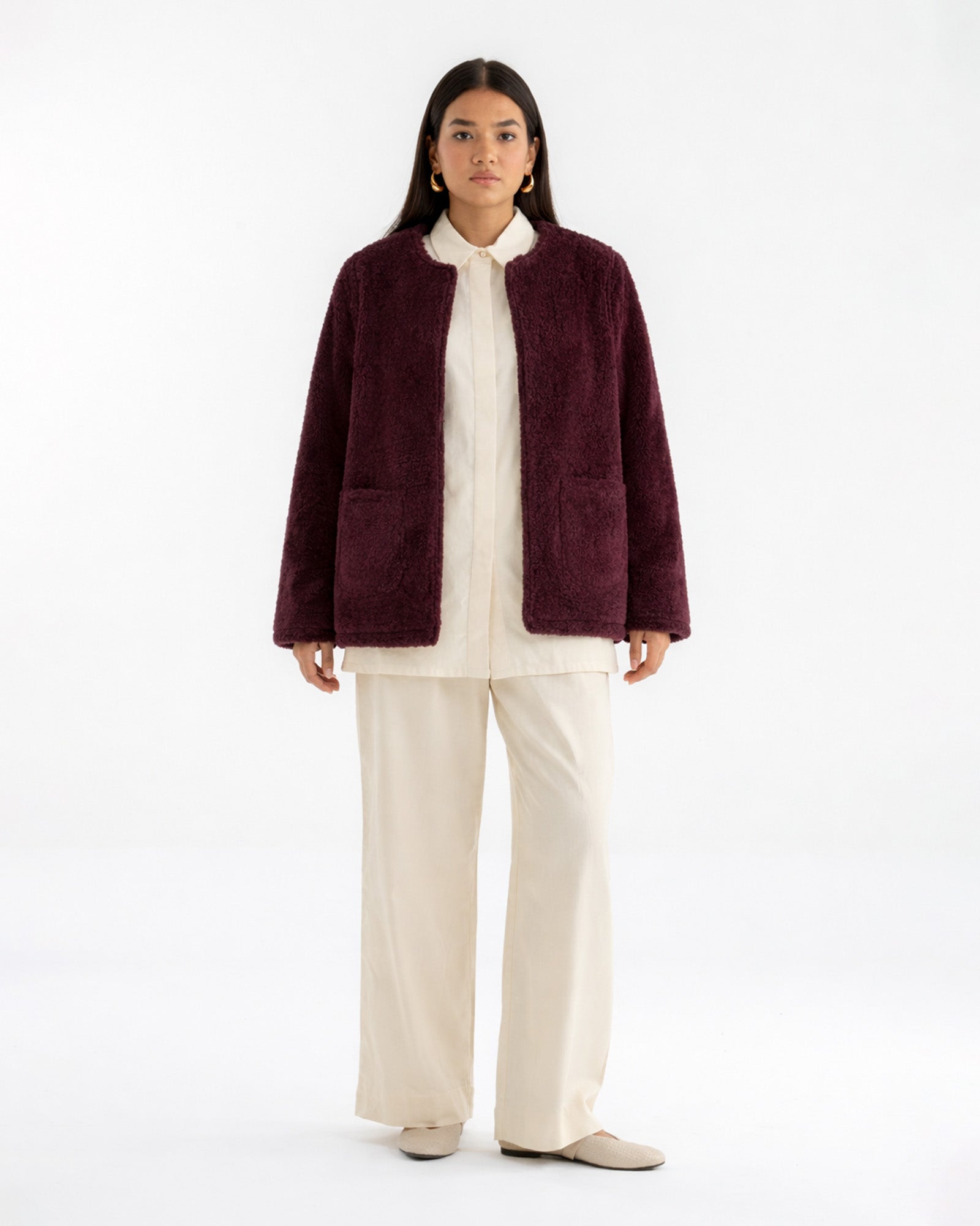 Women Front Open Upper