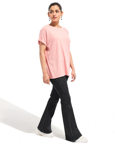 Women Textured Tee