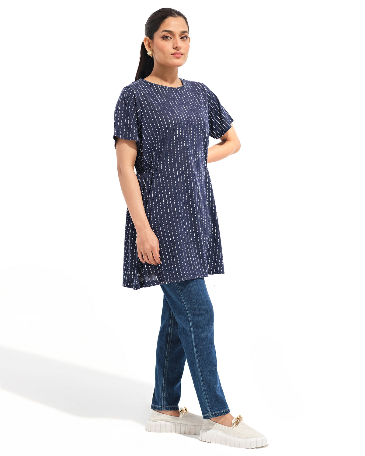 Women Printed Midi Dress - Engine - Buy Now