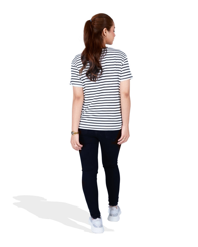 Women Striped T Shirt - Engine - Buy Now