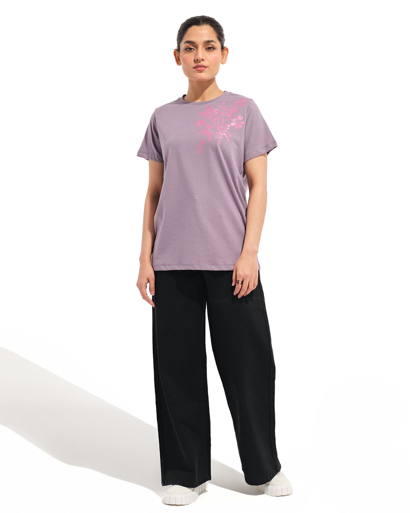 Women Floral Graphic Tee - Engine - Buy Now