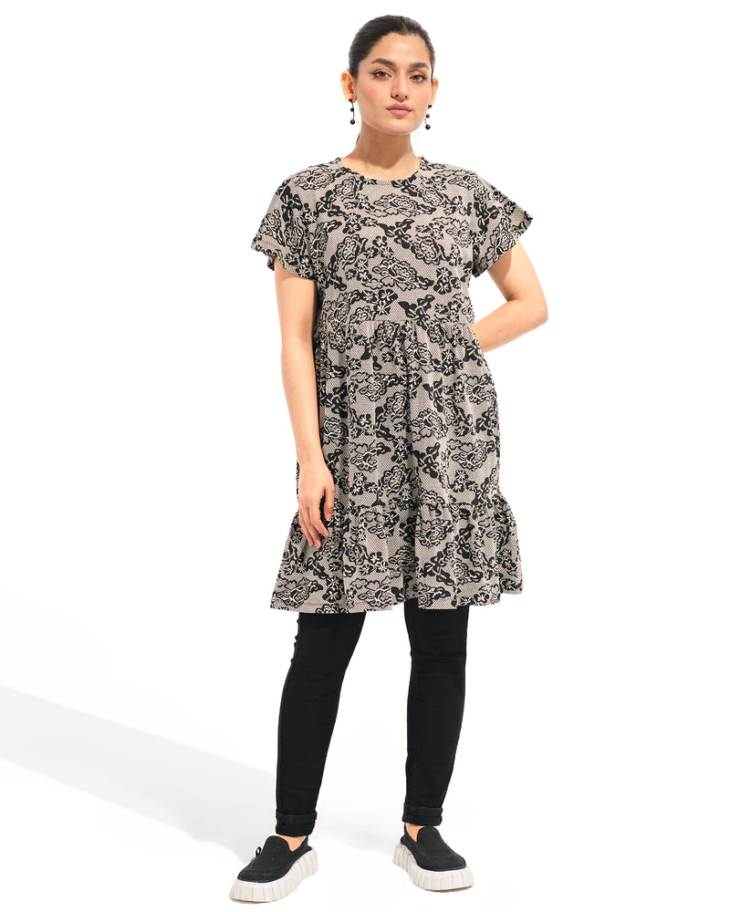 Women Printed Tier Dress - Engine - Buy Now
