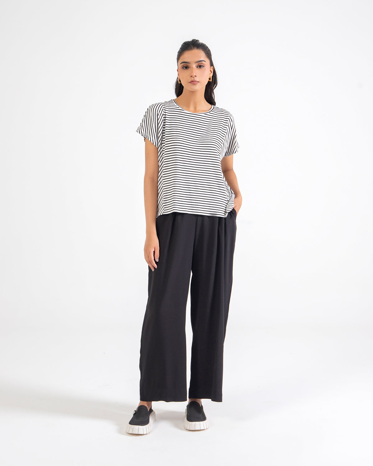 Women S/S Yarn Dyed Top - Engine - Buy Now