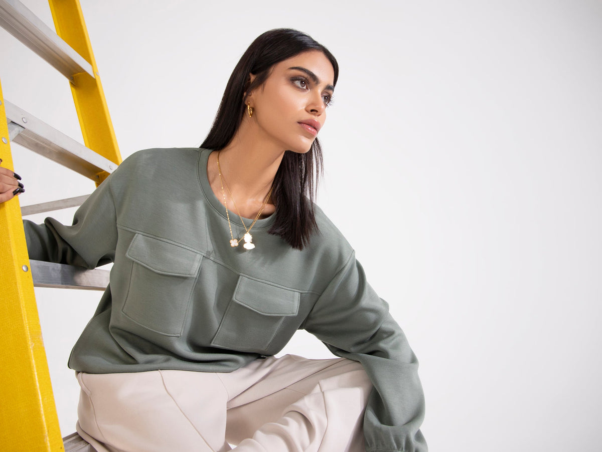 Women Basic Sweatshirt - Engine - Buy Now