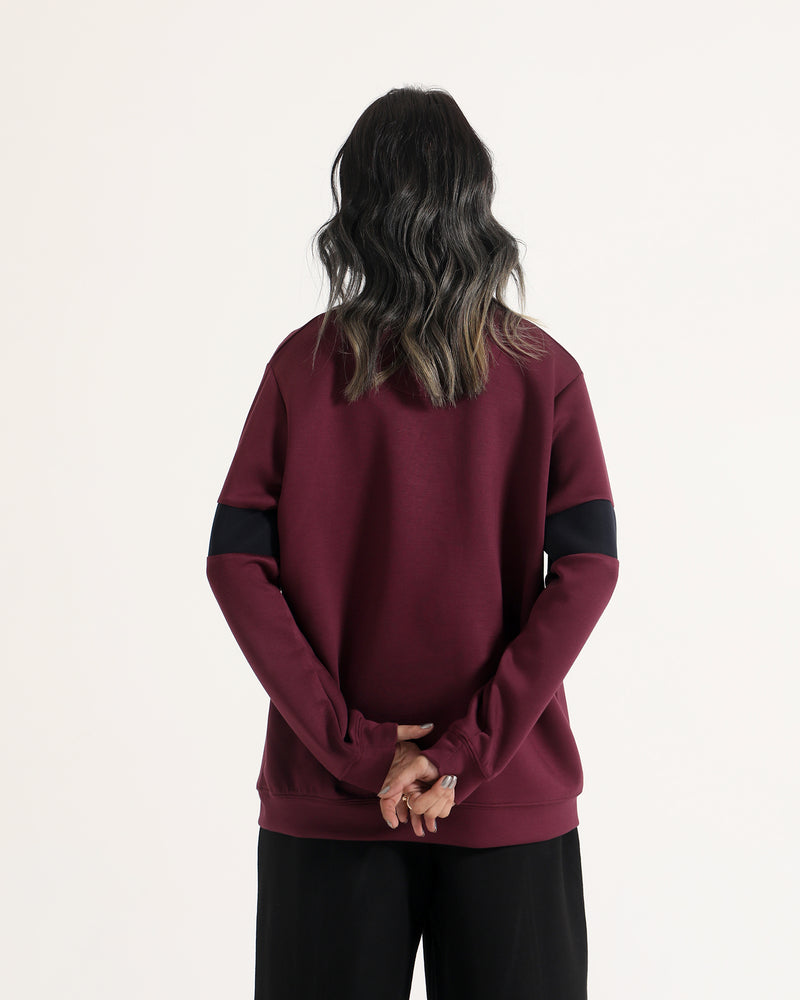 Women Panel Sweatshirt - Engine - Buy Now