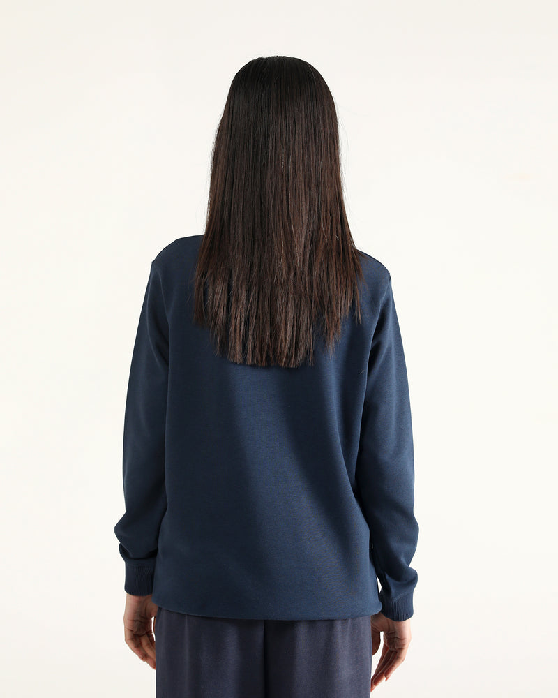 Women Typography Sweatshirt - Engine - Buy Now