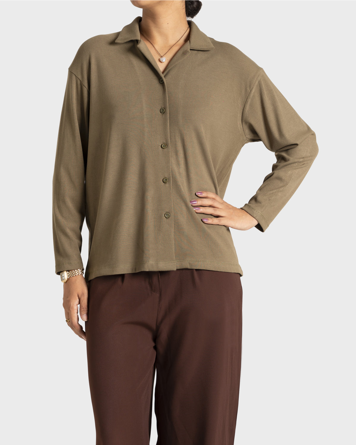 Women Button Down Top - Engine - Buy Now