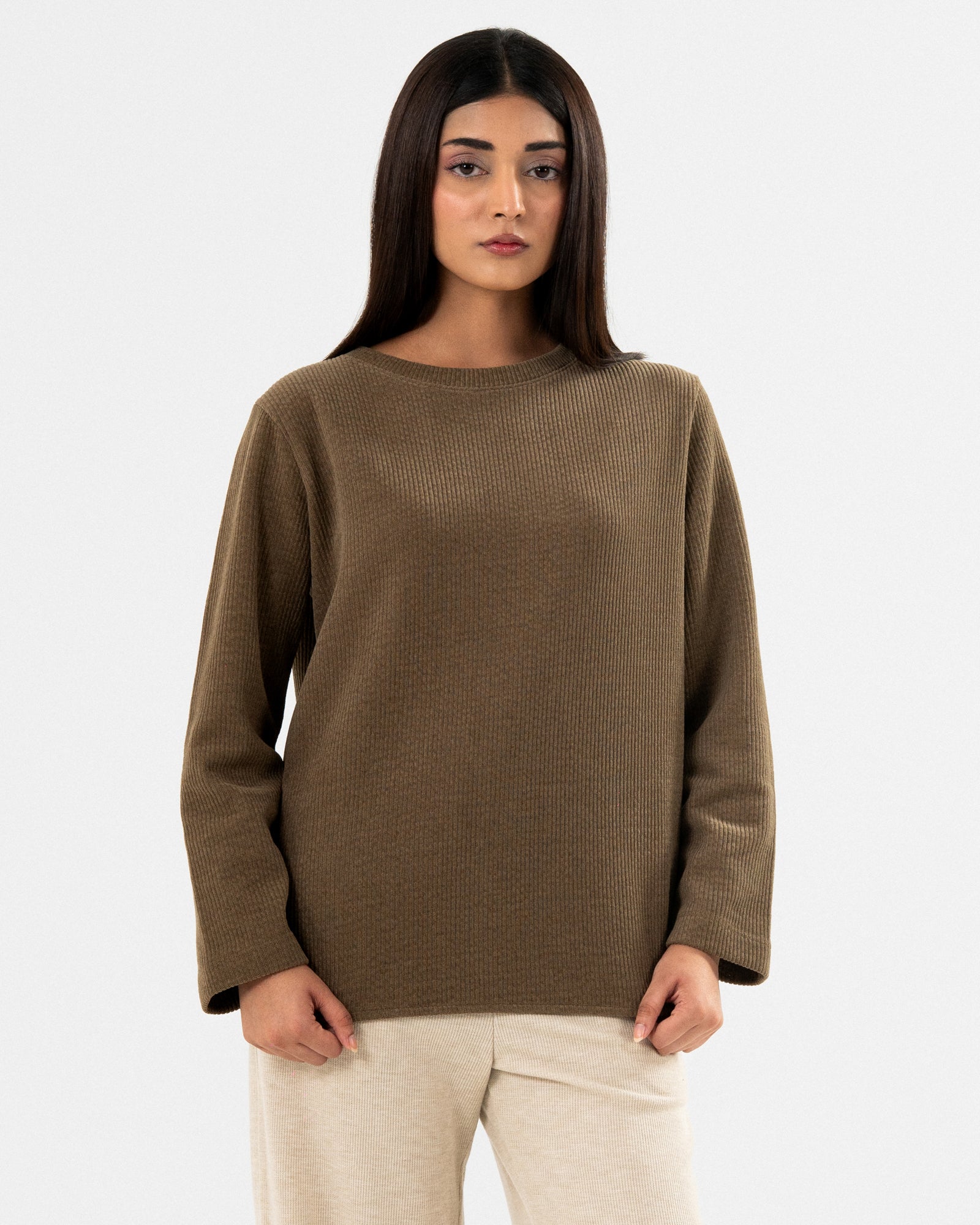 Women Basic Sweatshirt