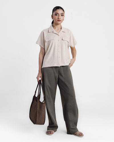 Women Button Down Top
