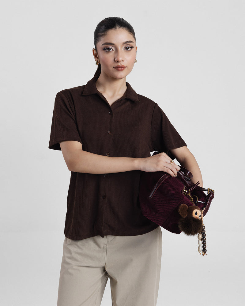 Women Button Down Top - Engine - Buy Now