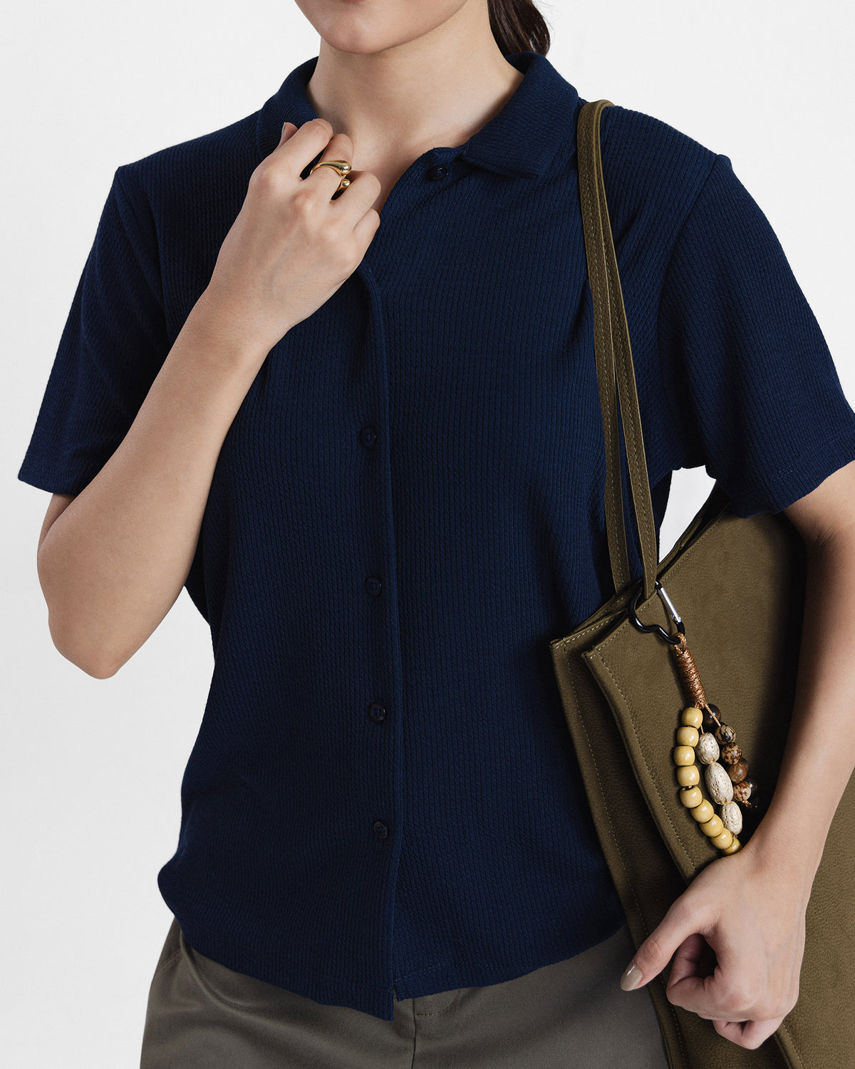 Women Button Down Top - Engine - Buy Now