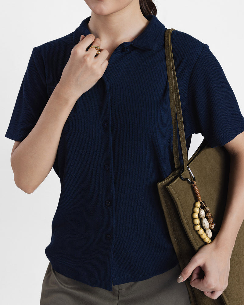 Women Button Down Top - Engine - Buy Now
