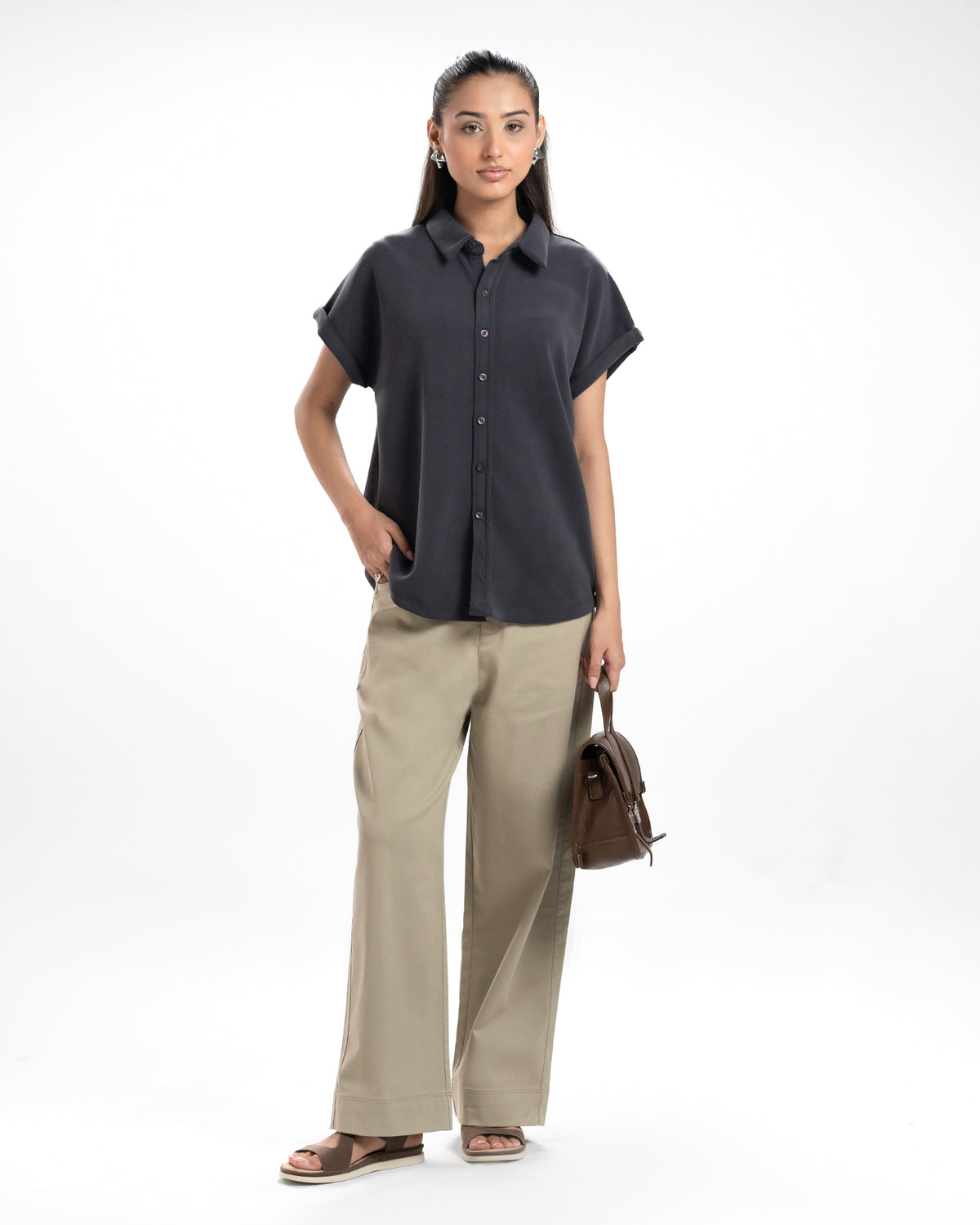 Women Button Down Top - Engine - Buy Now
