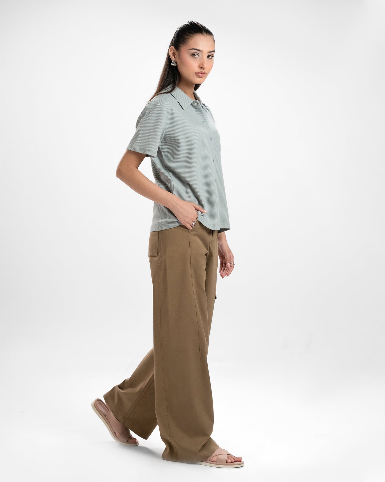 Women Button Down Top - Engine - Buy Now