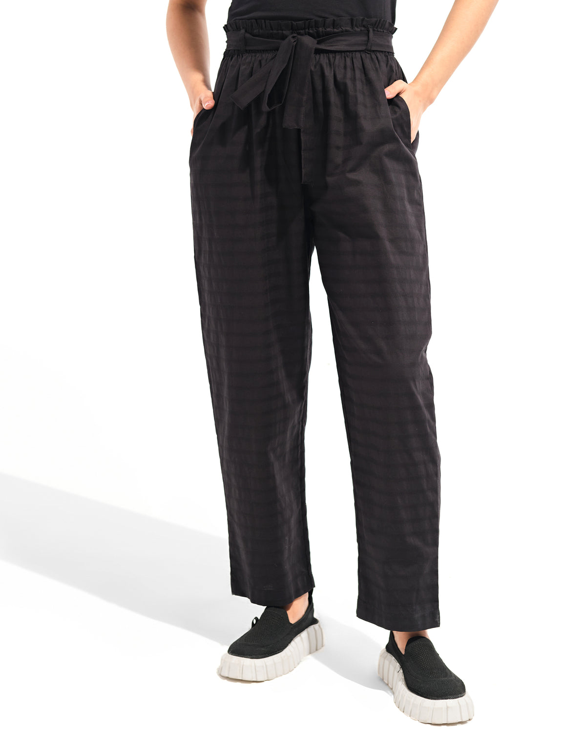 Women Paper Bag Trouser - Engine - Buy Now