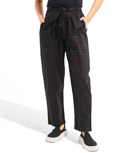 Women Paper Bag Trouser