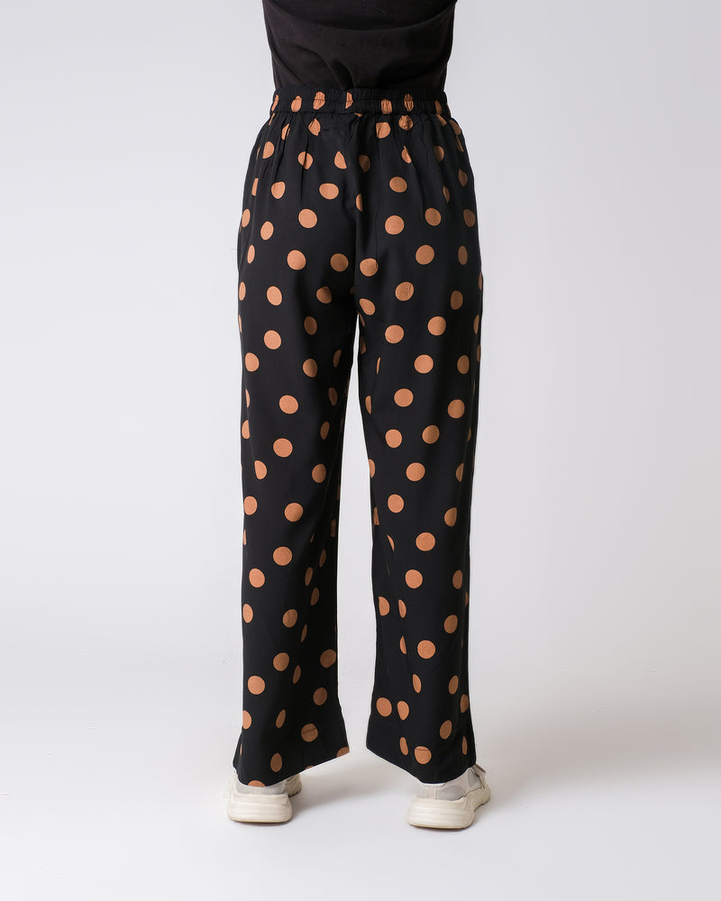 Women Polka Dot Flared Trouser - Engine - Buy Now